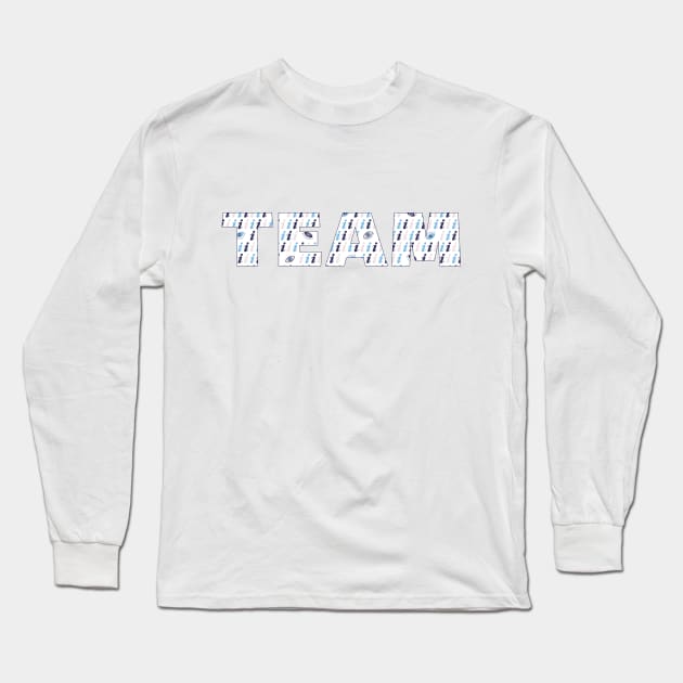 There is no I in Team Long Sleeve T-Shirt by Made by Popular Demand
